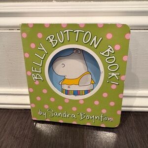 Belly Button Book Kids Board Book Infant Toddler
